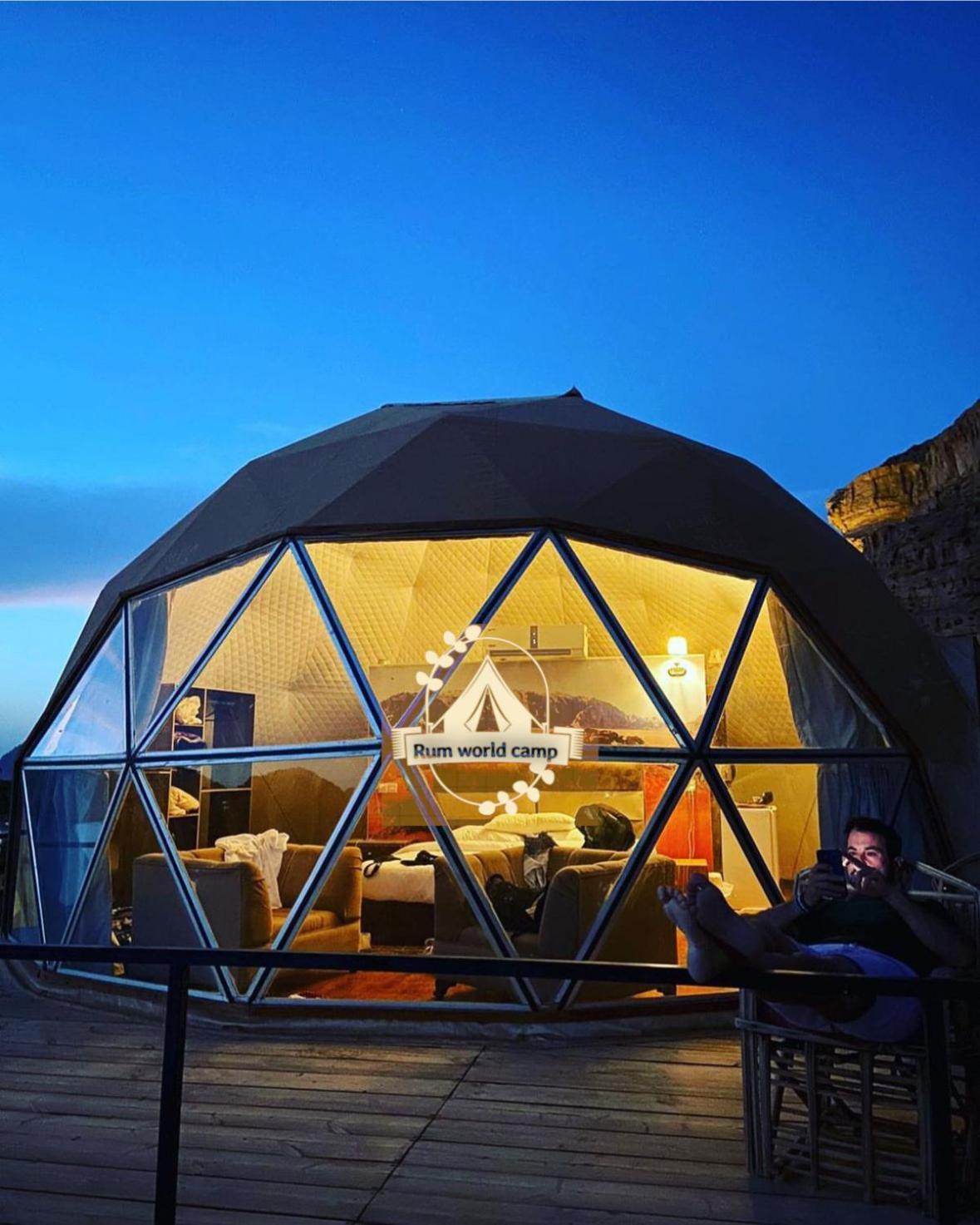 Rum World Bubble Luxury Camp Wadi Rum Exterior photo